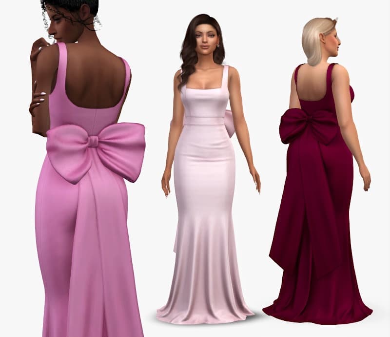 Скриншот мода Платье Ilona Gown